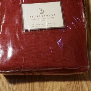 Pottery Barn Lindsey Drape  52x96" Pole Pocket  Brand New
